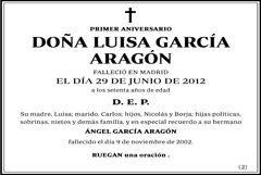 Luisa García Aragón